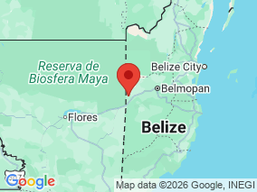 Map of Site Report: Bullet Tree Falls, Belize